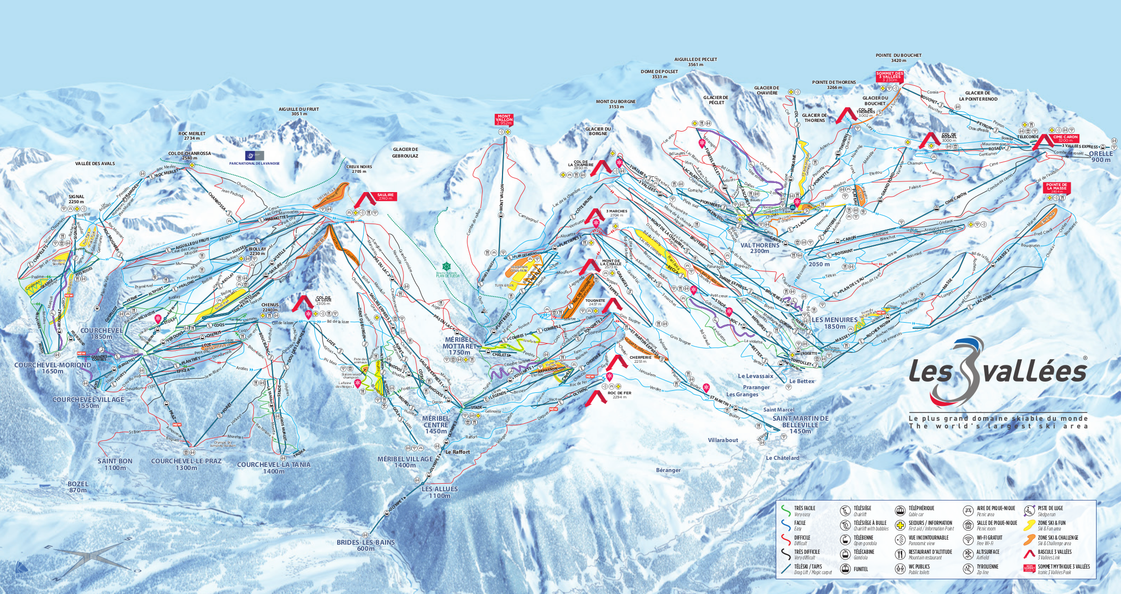 Ski - 3 valleys